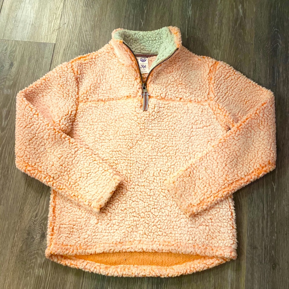 Orange Sherpa, Like New, So Soft, Size 9/10